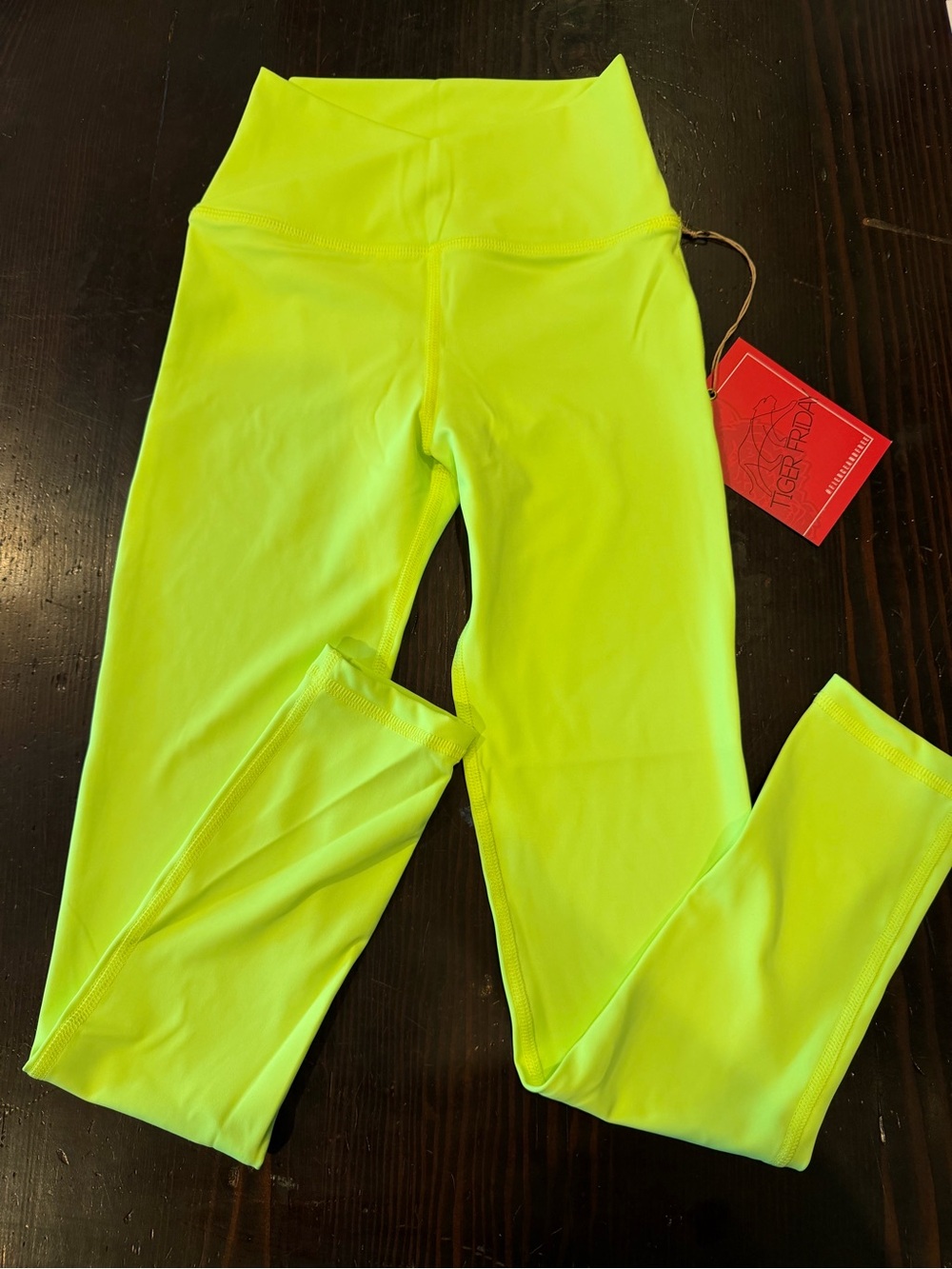 Tiger Friday Bright Color Neon Leggings AXS CXL NWT